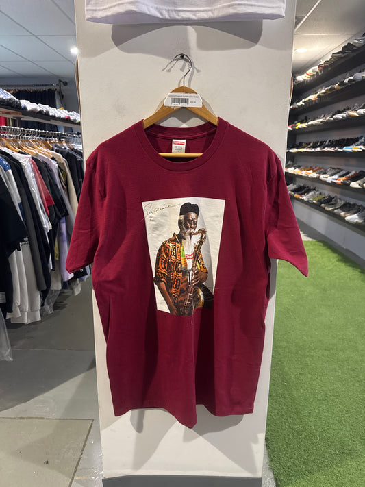 Supreme Pharaoh Sanders Tee Red (L)