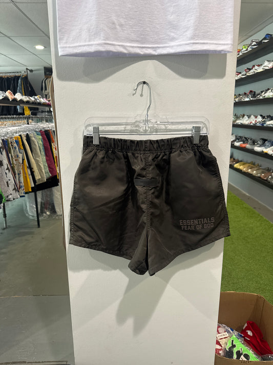 Essentials Nylon Shorts Wood