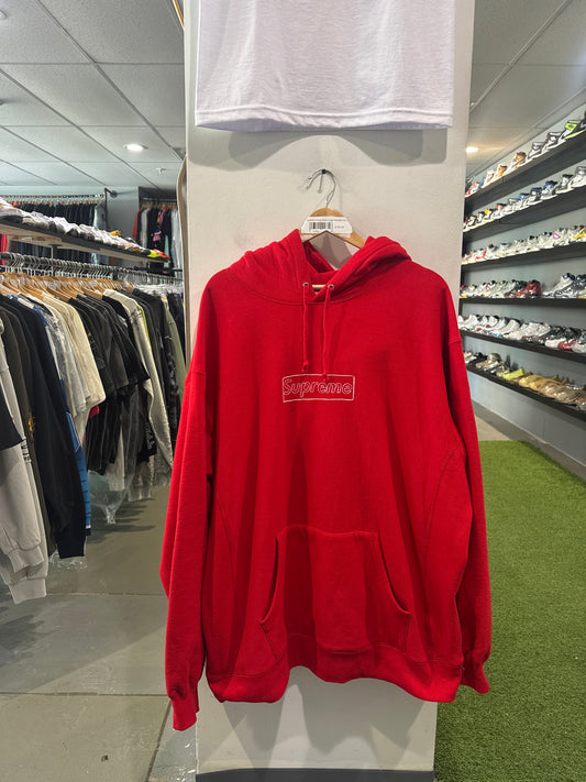 Supreme Kaws Chalk Box Logo Hoodie (XL)