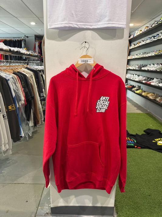ASSC Block Me Hoodie Red