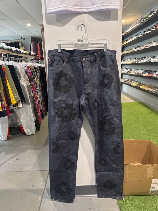 Denim Tears Custom Tie Dye Jeans (36)