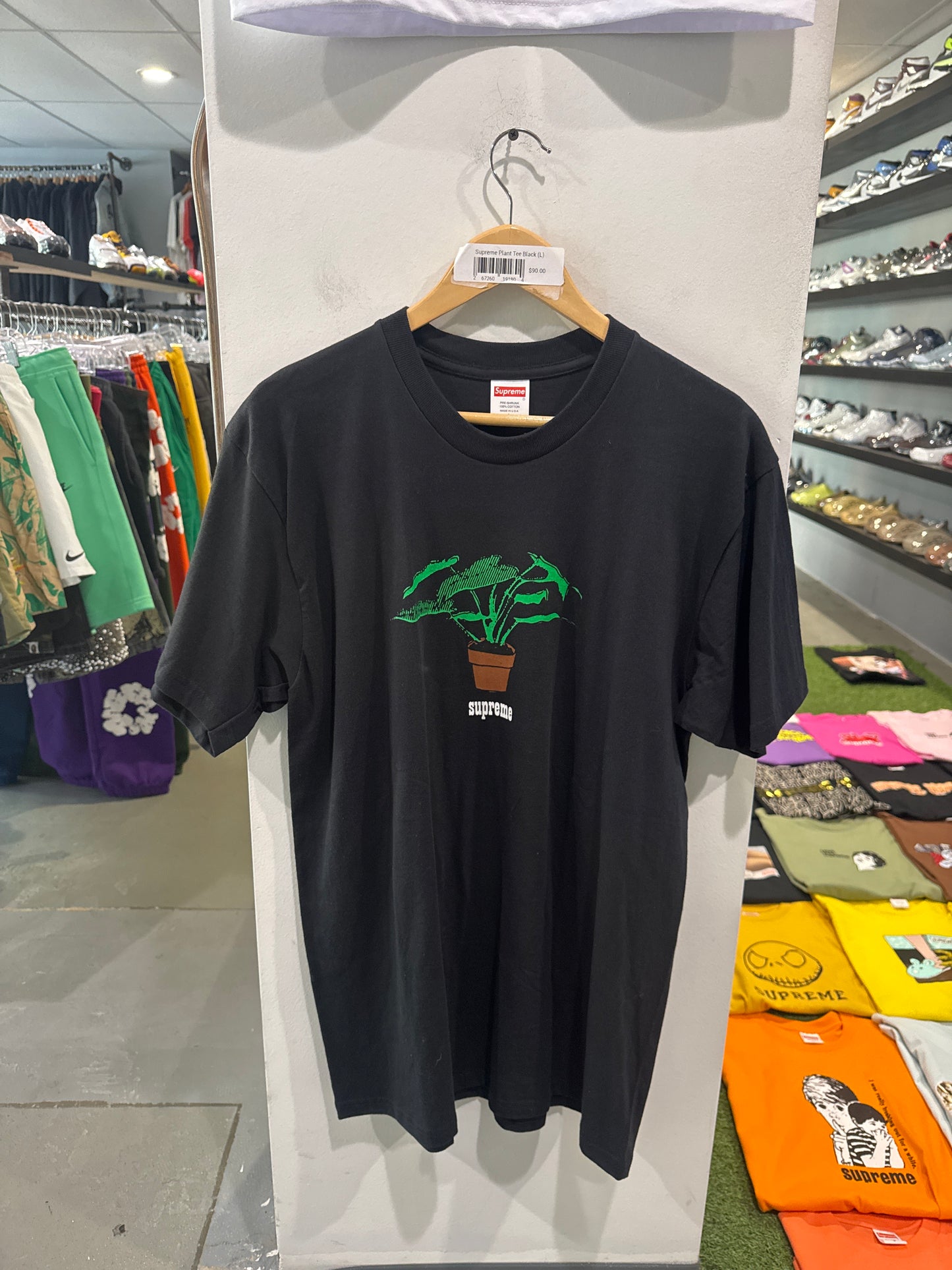Supreme Plant Tee Black