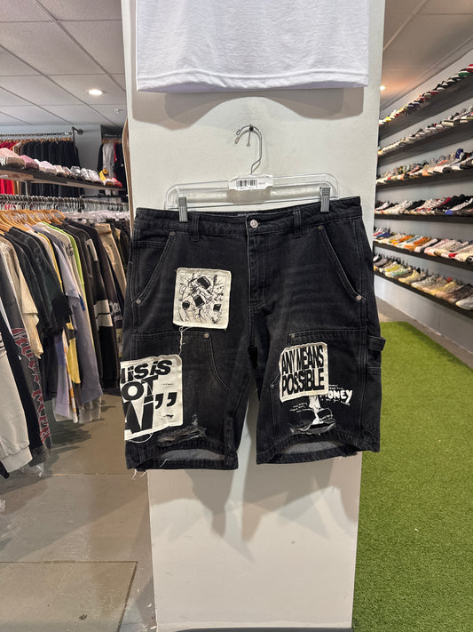 Mixed Emotions AI Denim Shorts (34)