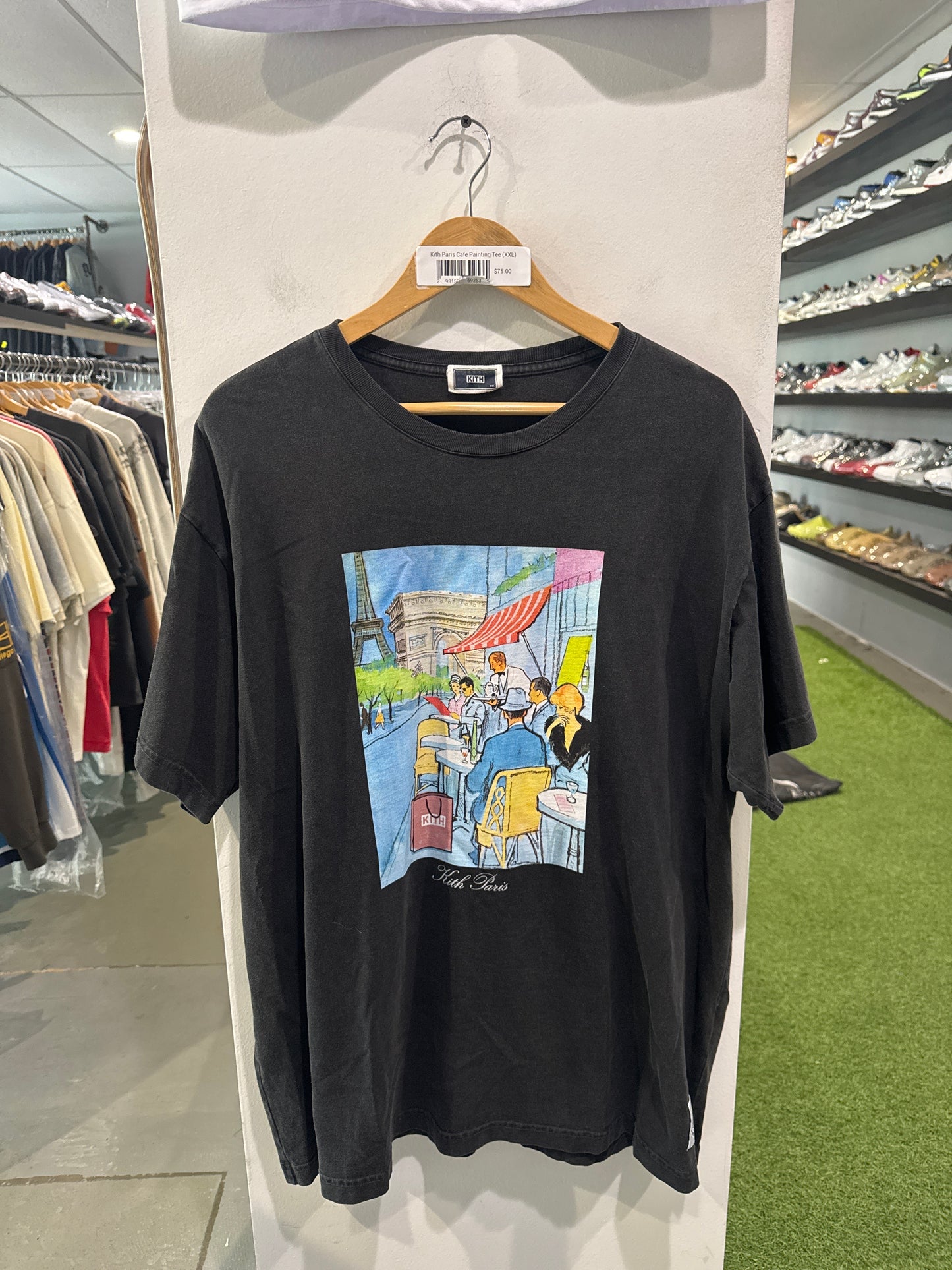 Kith Paris Cafe Painting Tee (XXL)