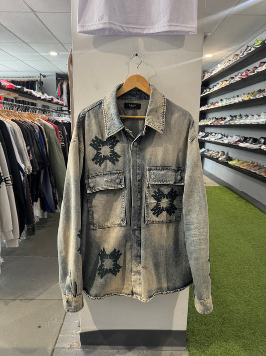 Amiri MA Quad Denim Shirt