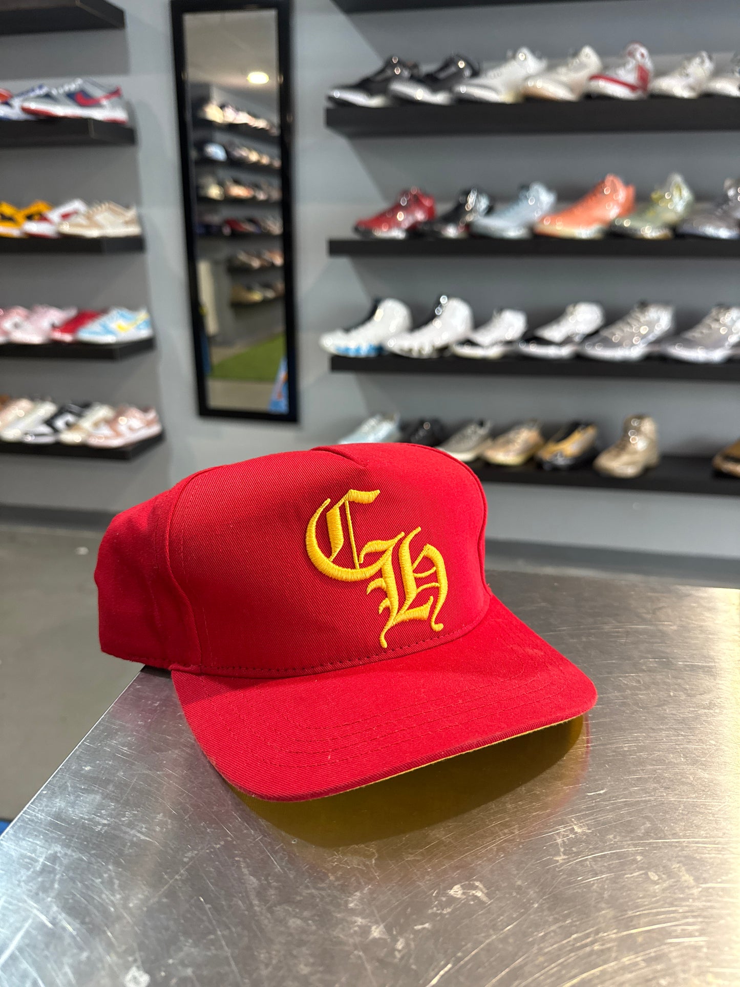 Chrome Hearts CH SnapBack Red/Yellow