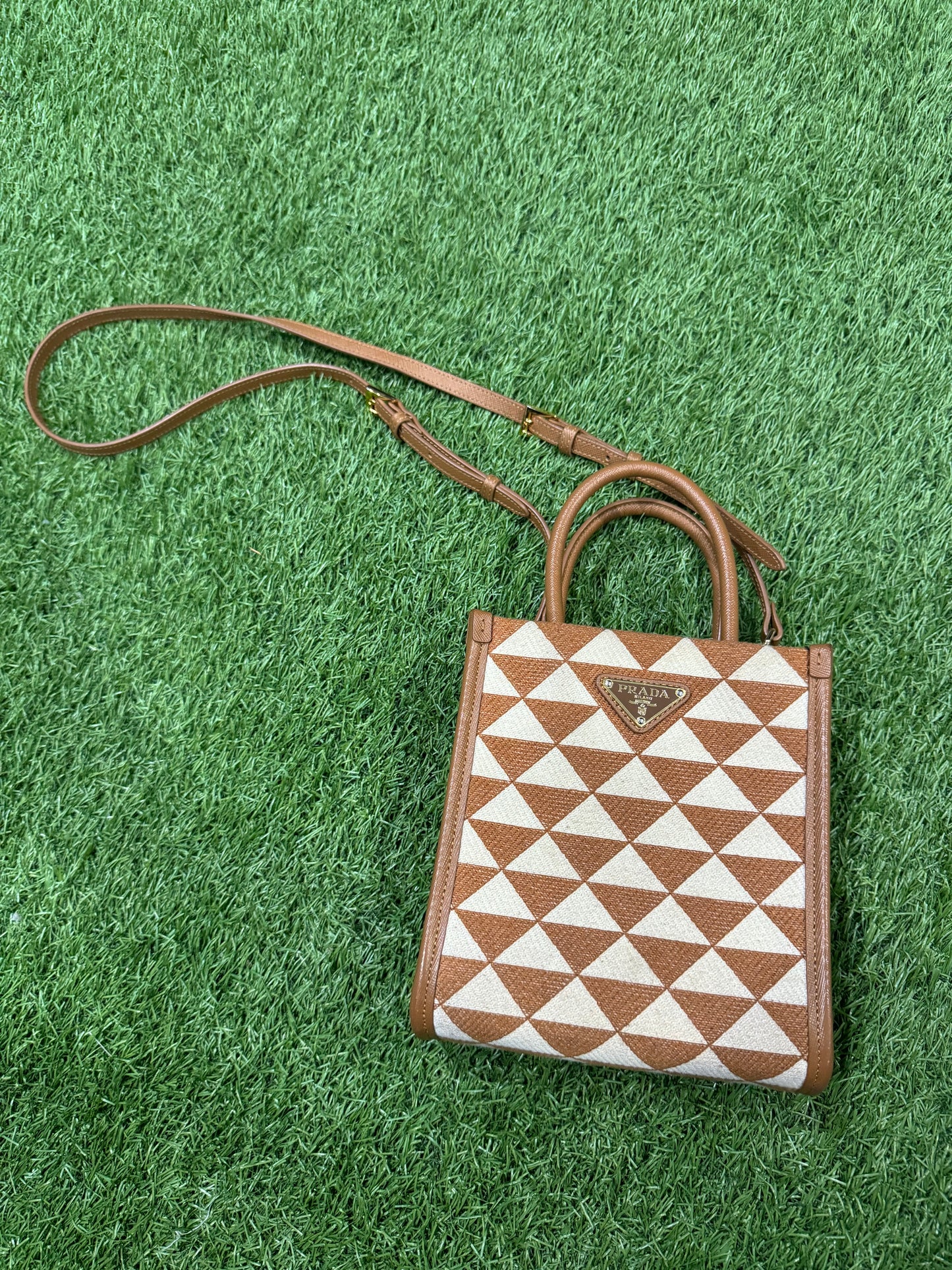 Prada Purse/Shoulder Bag Tobacco/Caramel