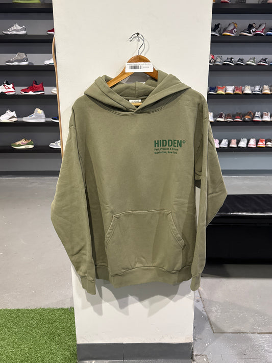 Hidden NY Classic Logo Moss/Green Hoodie