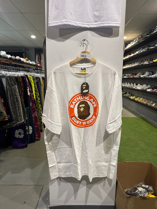 Bape Fuzzy Busy Works Tee