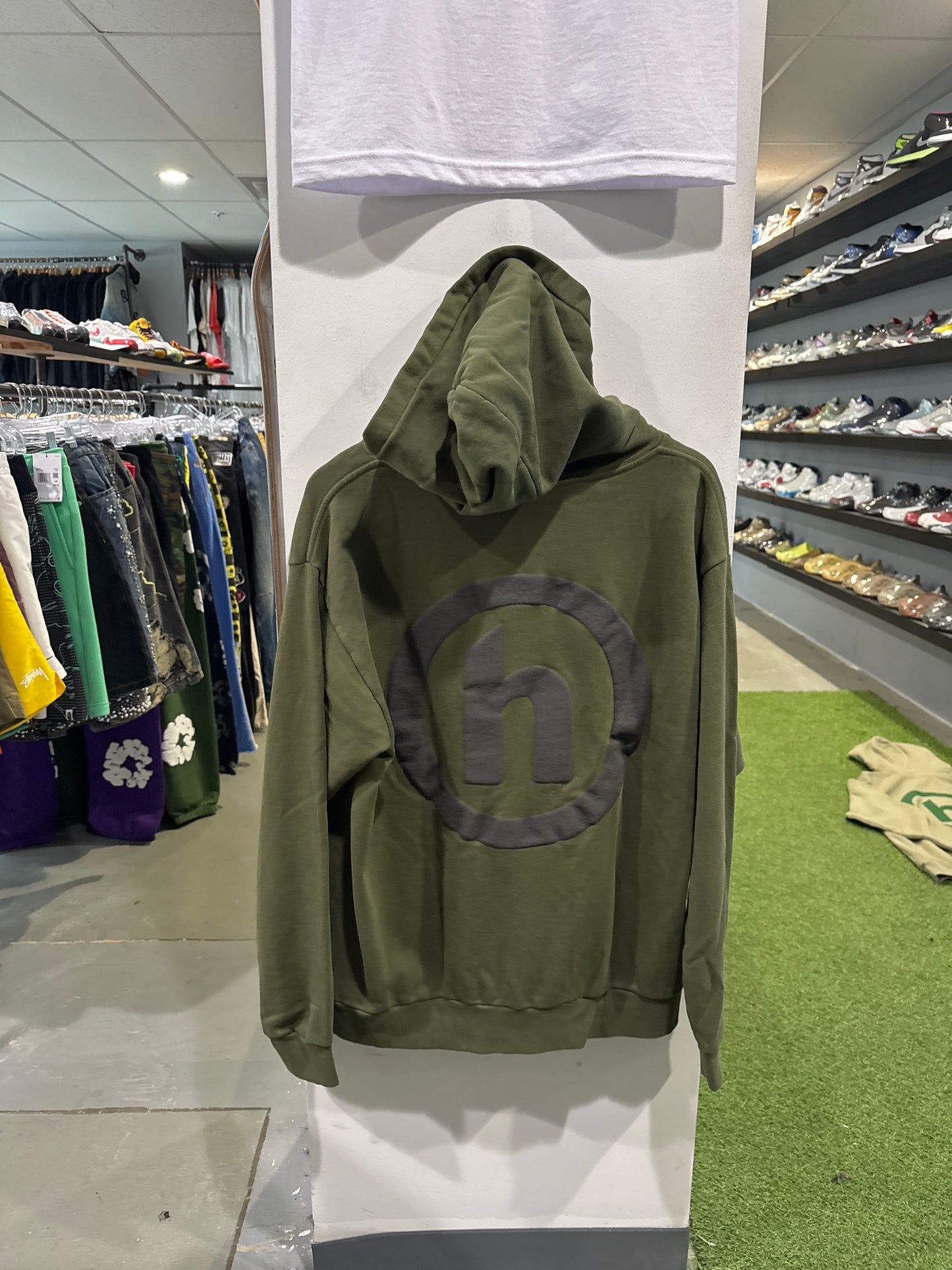 Hidden NY Classic Logo Hoodie Evergreen