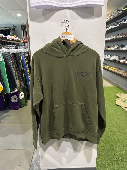 Hidden NY Classic Logo Hoodie Evergreen