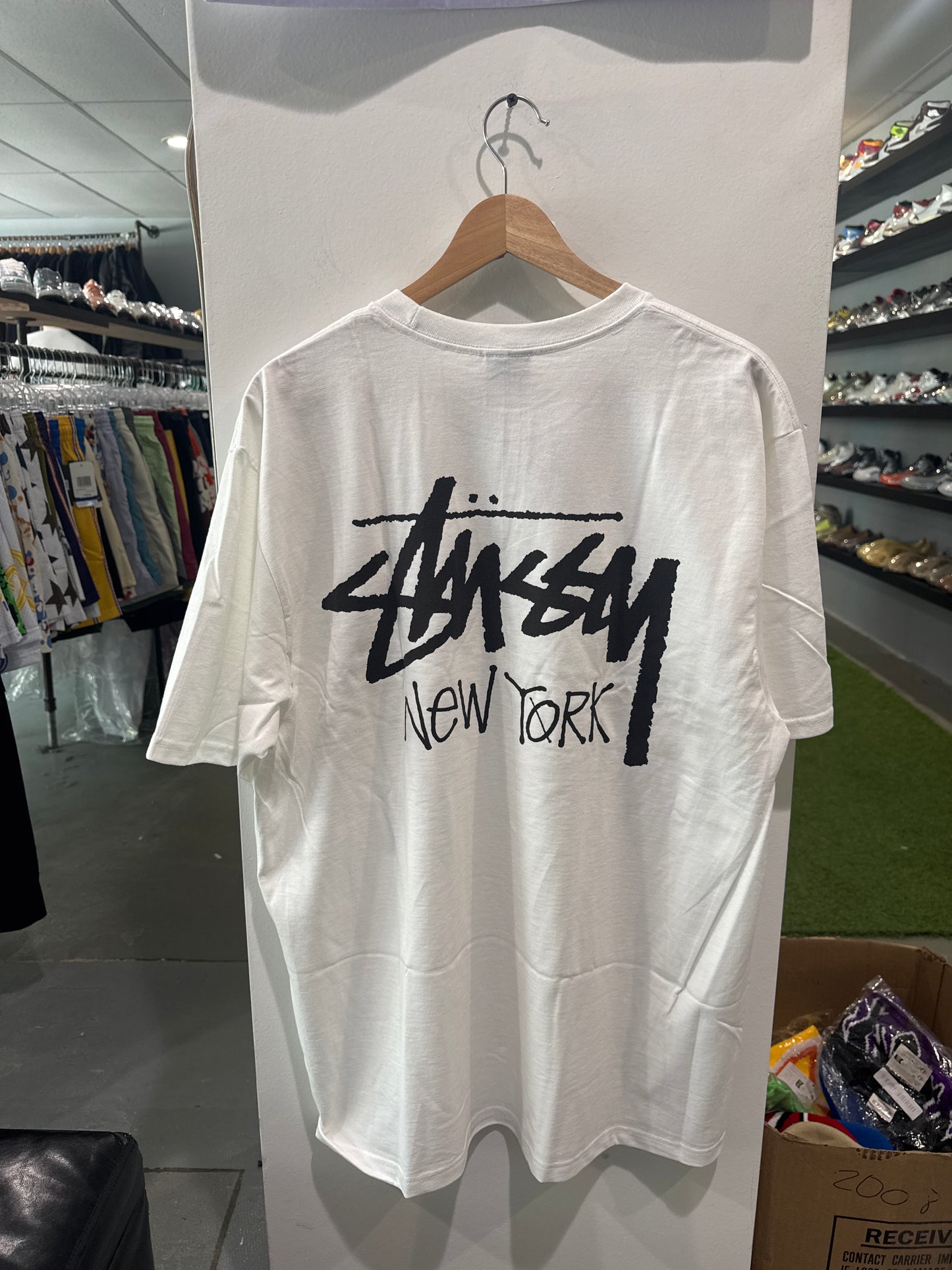 Stussy New York Tee White