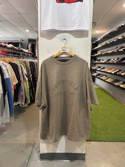 Essentials Tee Heather Grey