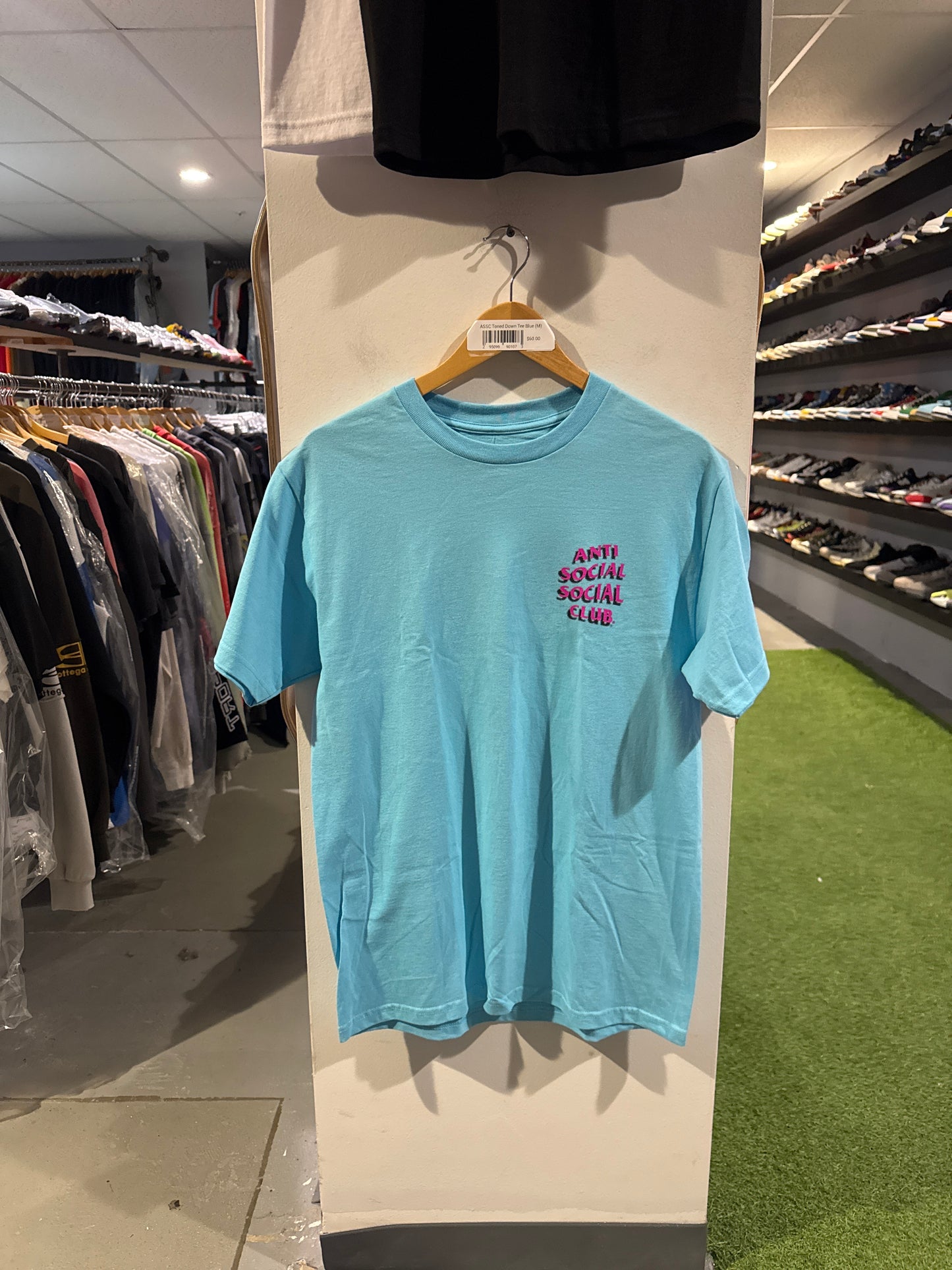 ASSC Toned Down Tee Blue