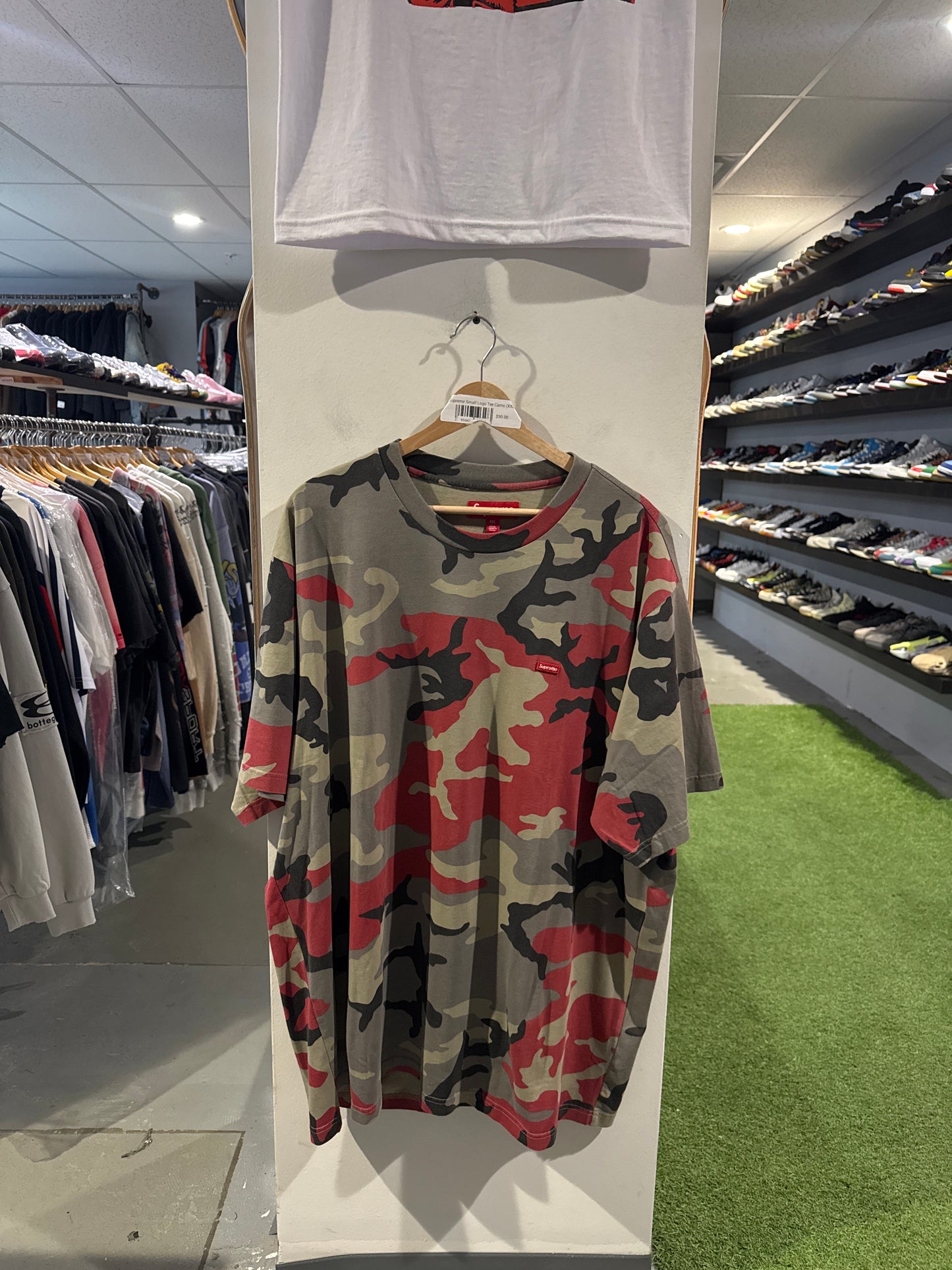 Supreme Small Box Logo Tee Camo