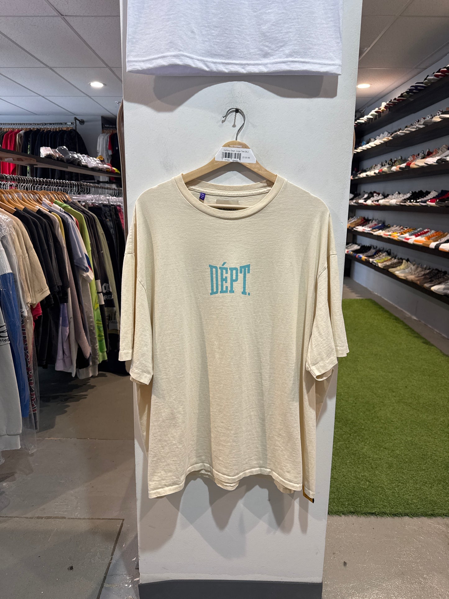 Gallery Dept Logo Tee Cream (XL)