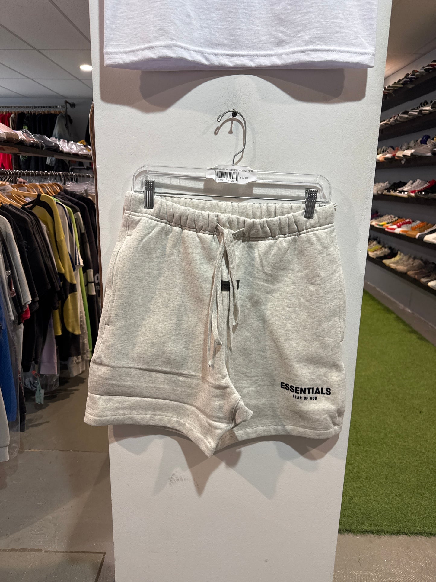 Essentials Shorts Light Oatmeal