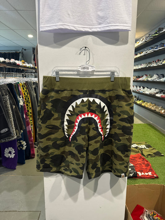 Bape ABC Camo Shark Shorts (XXL)