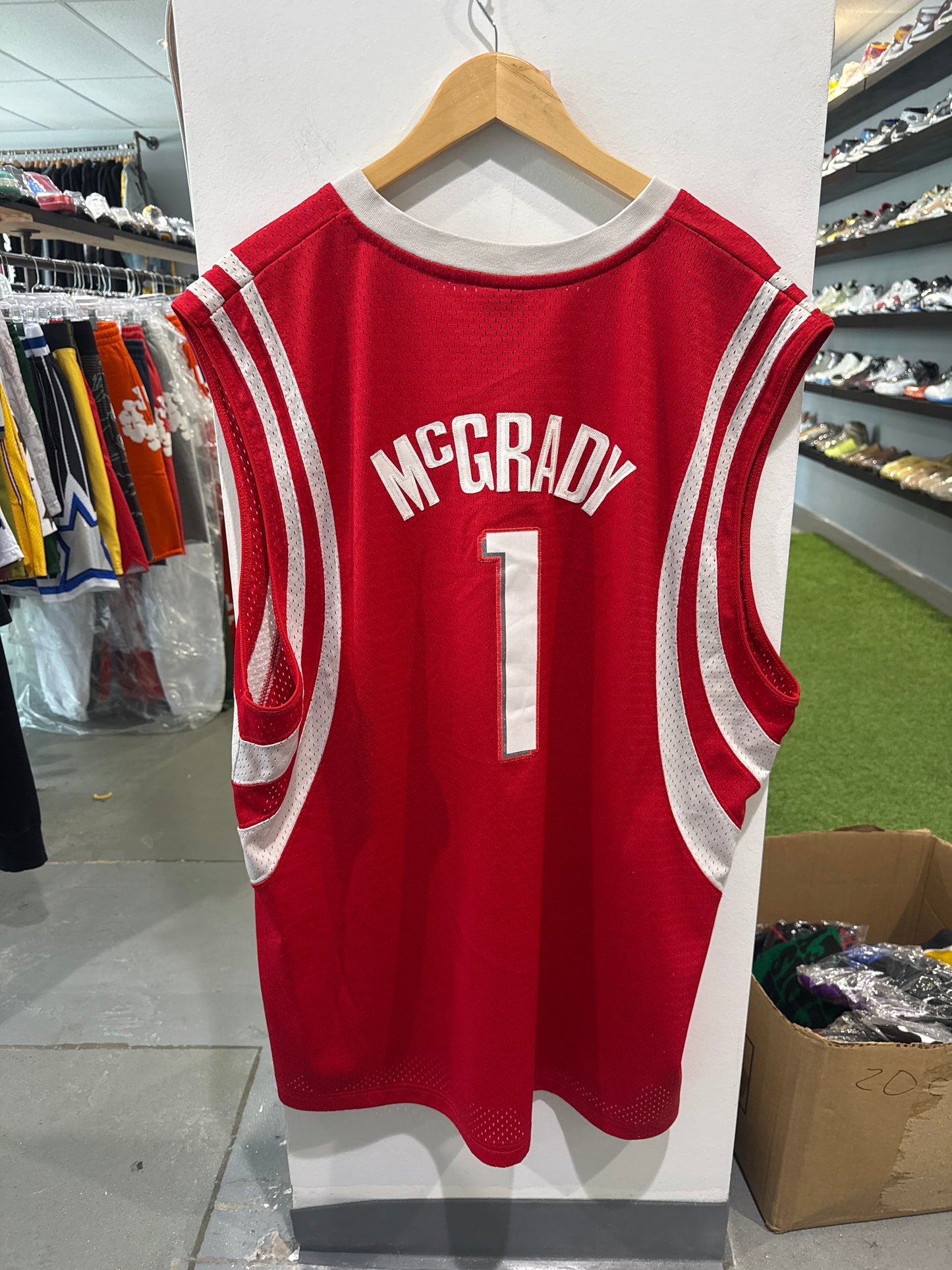 Houston Rockets McGrady Reebok Jersey (XXL)