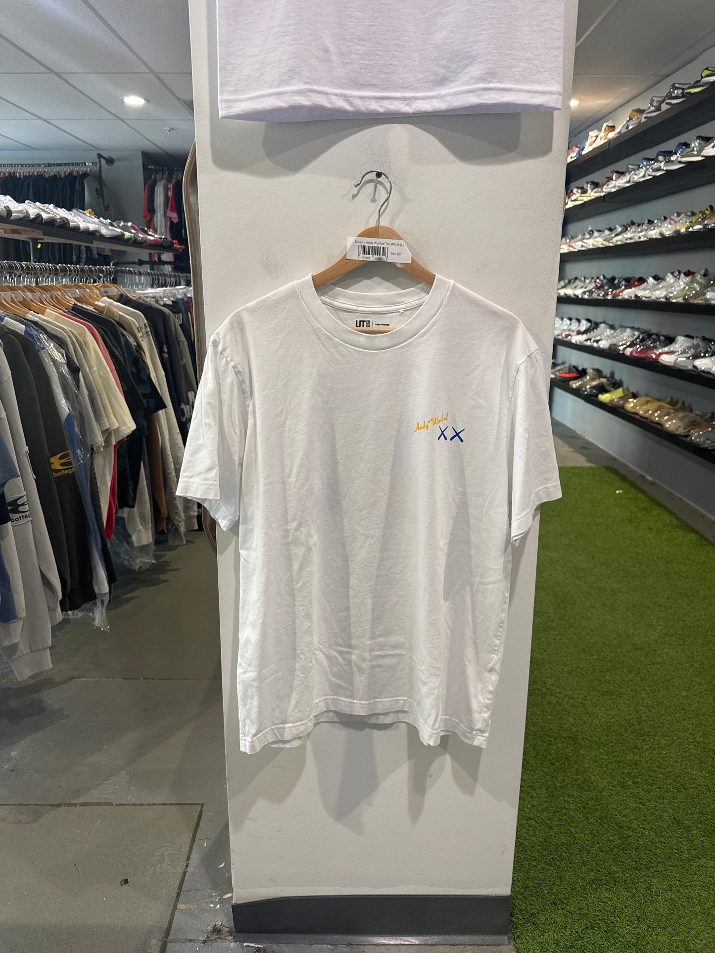 Uniqlo x Kaws Andy Warhol Tee White