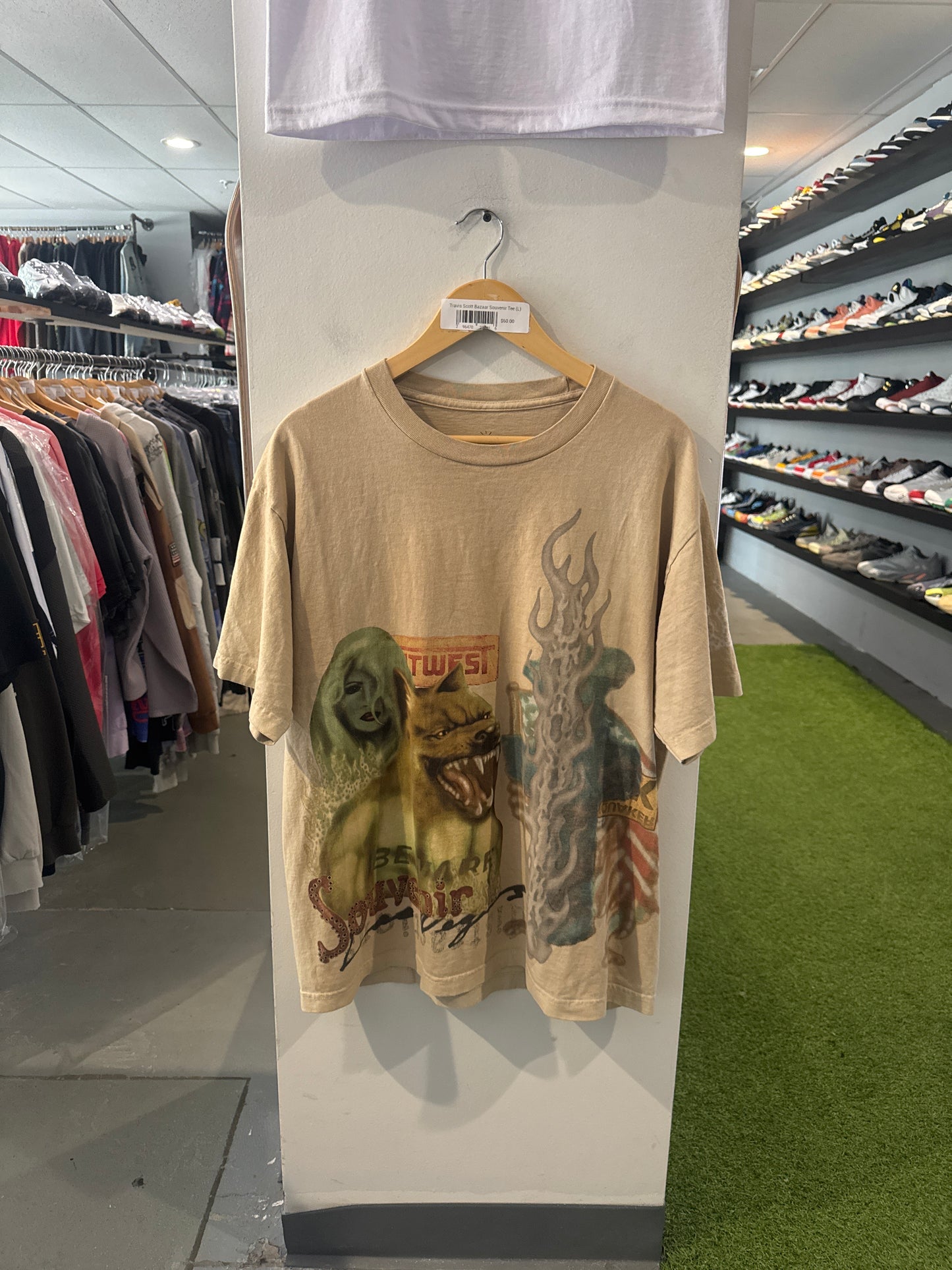 Travis Scott Bazaar Souvenir Tee (L)