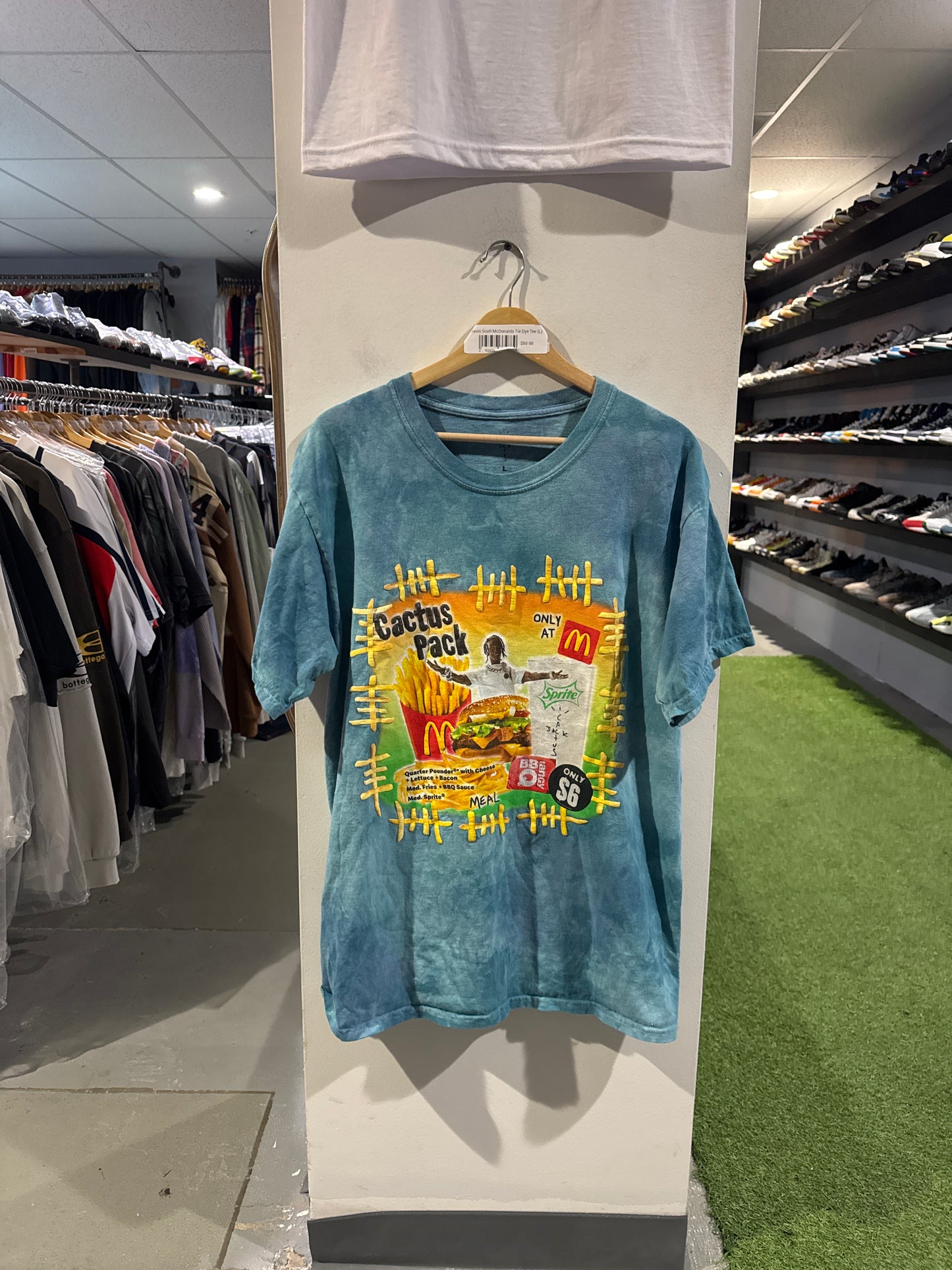 Travis Scott McDonalds Tie Dye Tee (L)