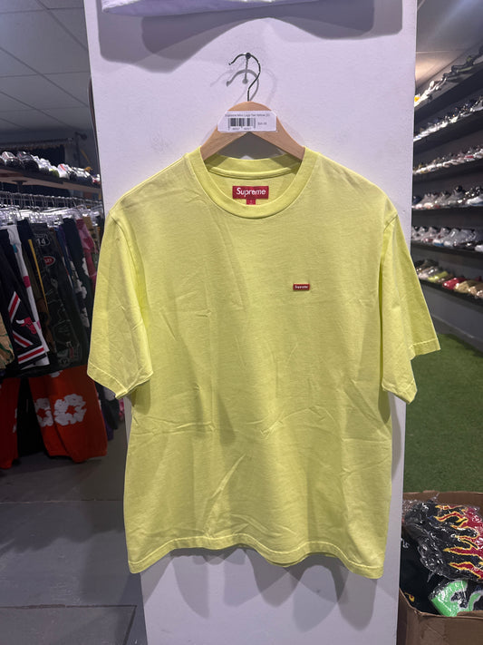 Supreme Mini Logo Tee Yellow (S)