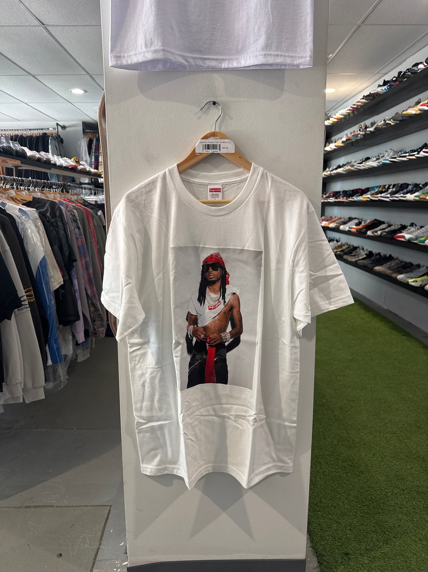 Supreme Playboi Carti Tee White