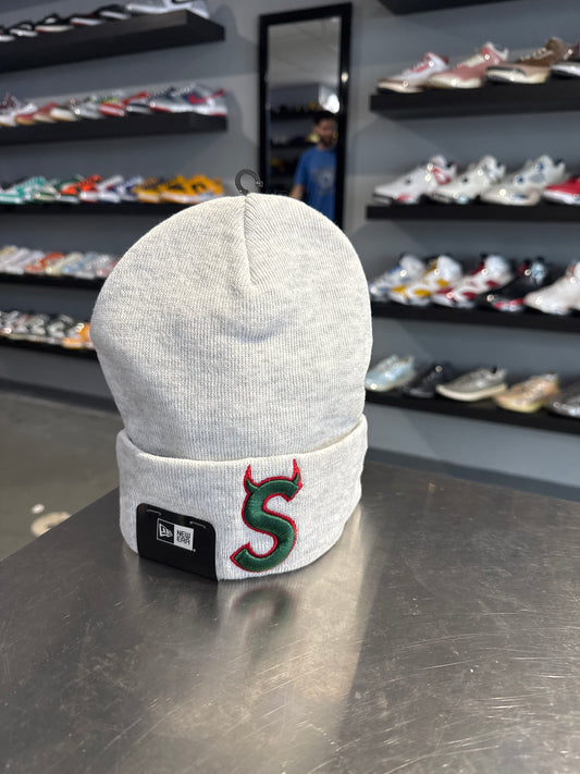 Supreme Devil Beanie Ash Grey