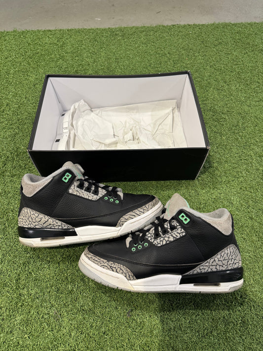 Jordan 3 Green Glow (7Y)