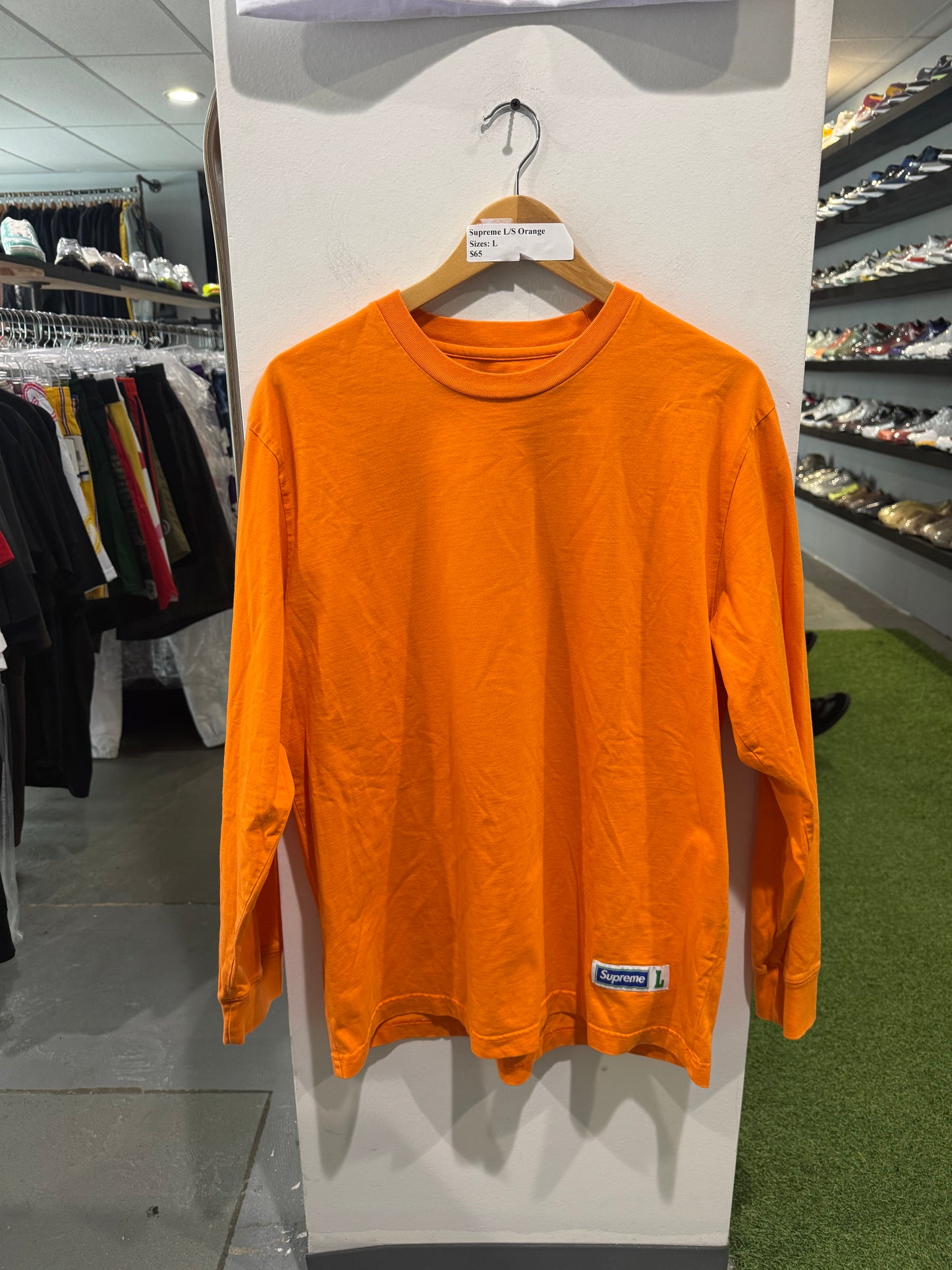 Supreme L/S Orange (L)