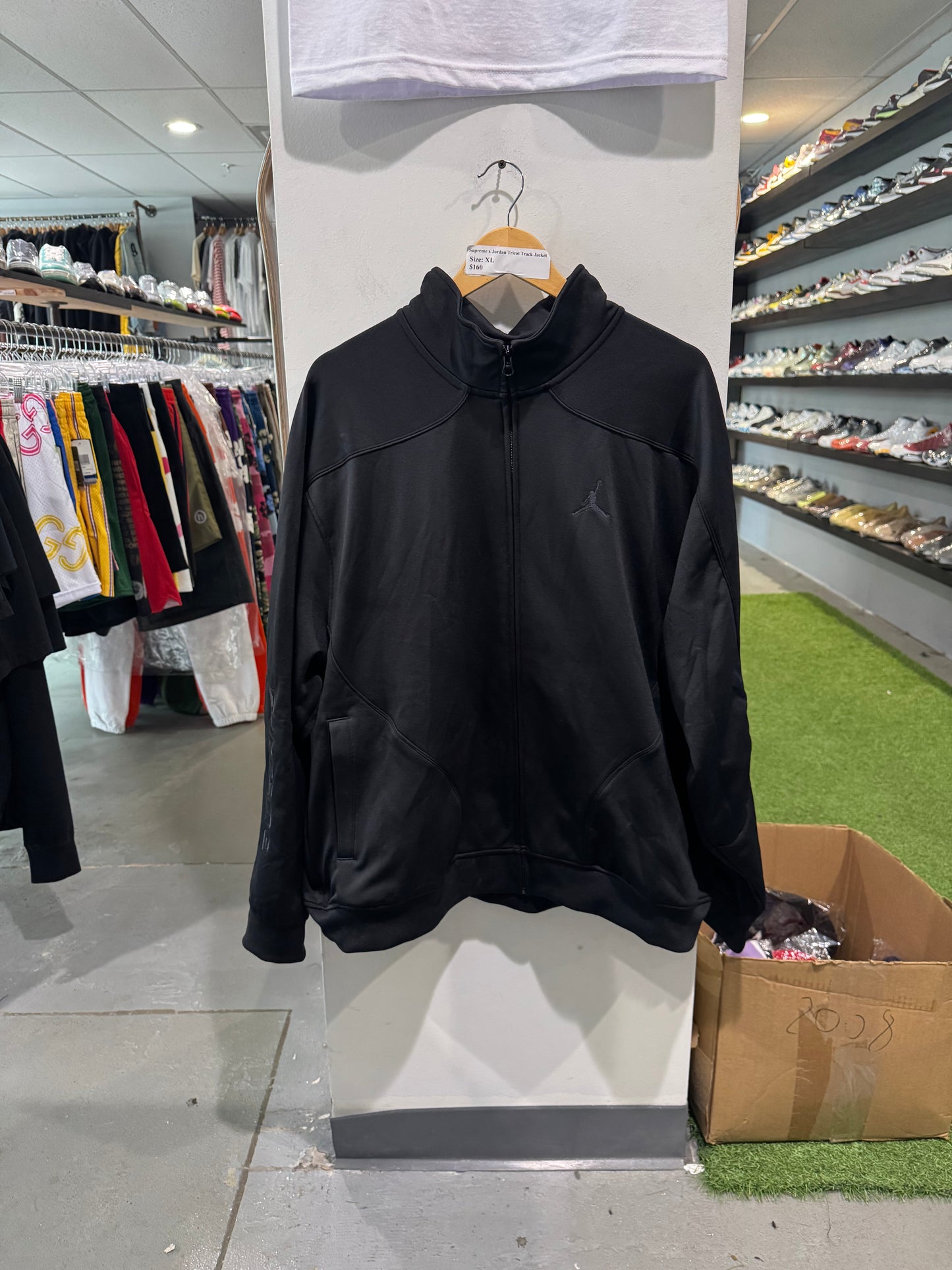 Supreme x Jordan Tricot Track Jacket