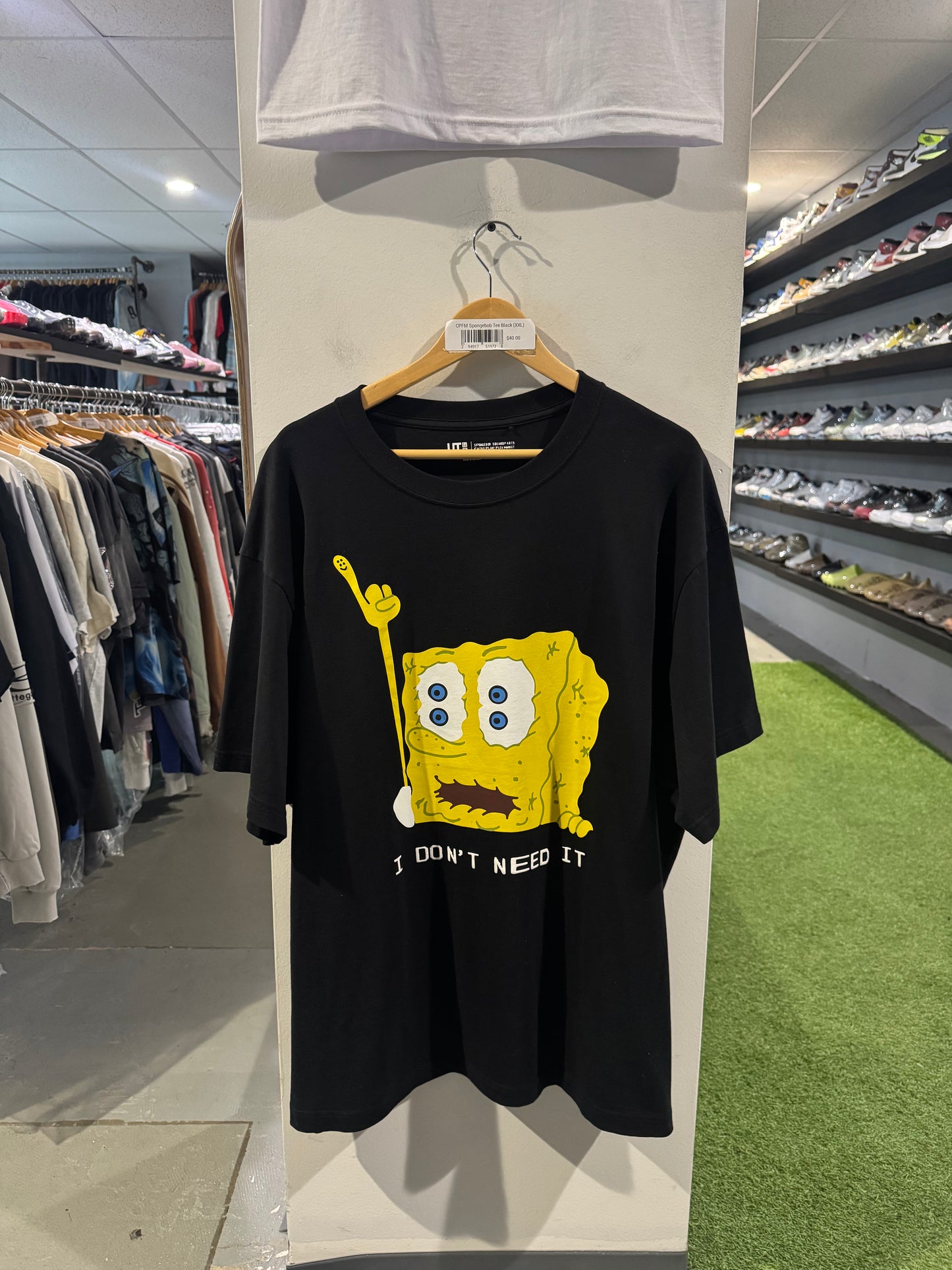 CPFM SpongeBob Tee Black (XXL)