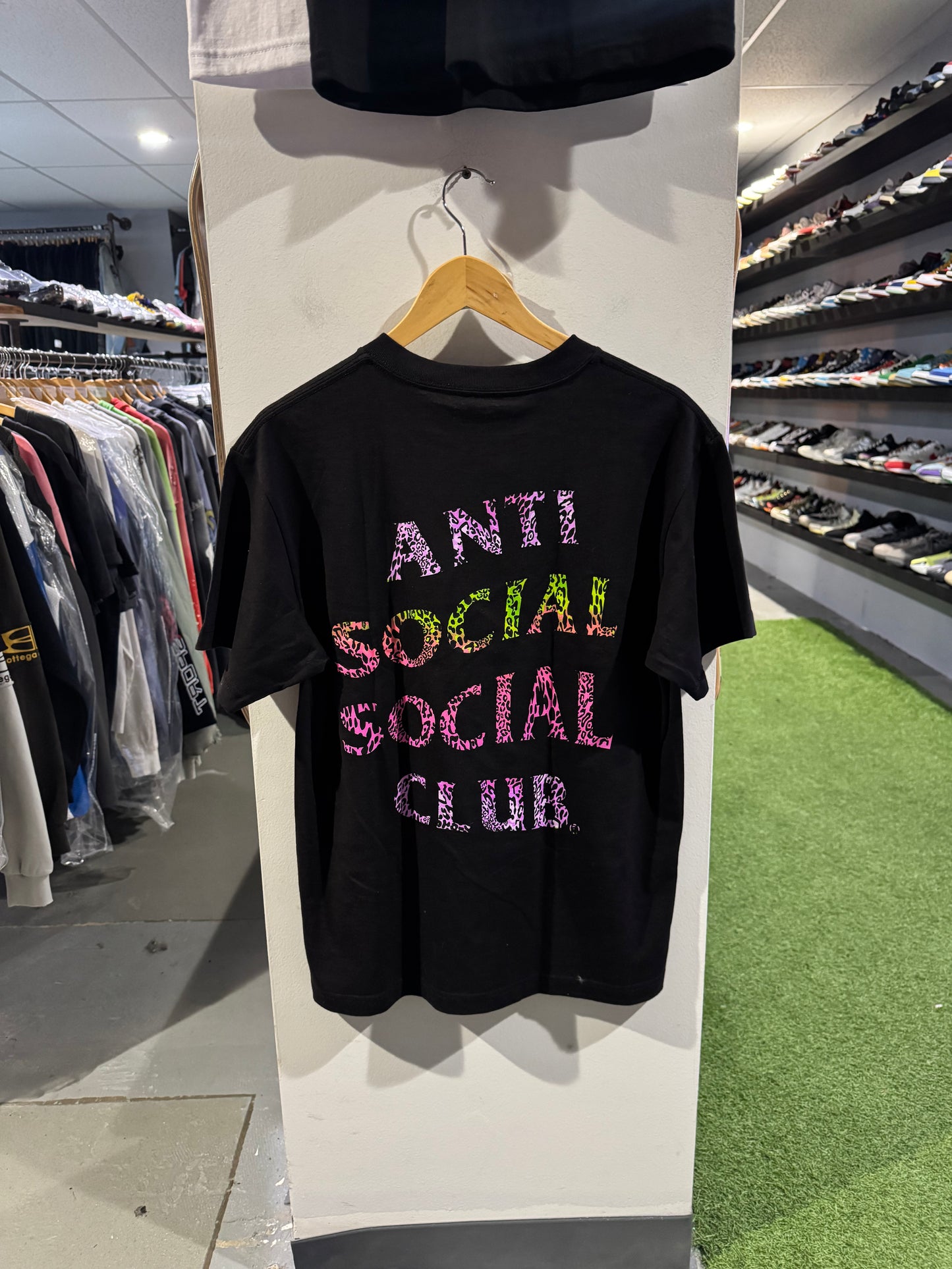 ASSC Animal Print Tee Black