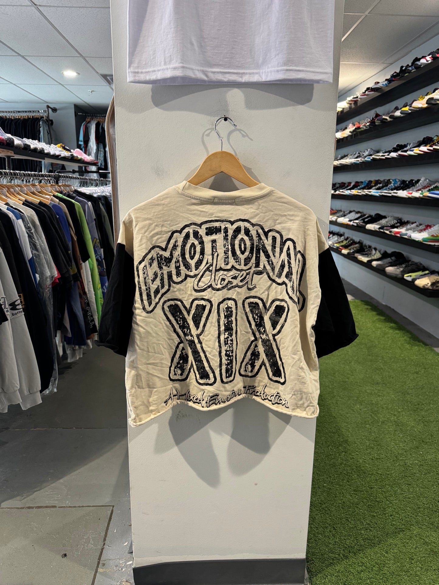 Mixed Emotions Emotional Closet Cropped Tee (M)
