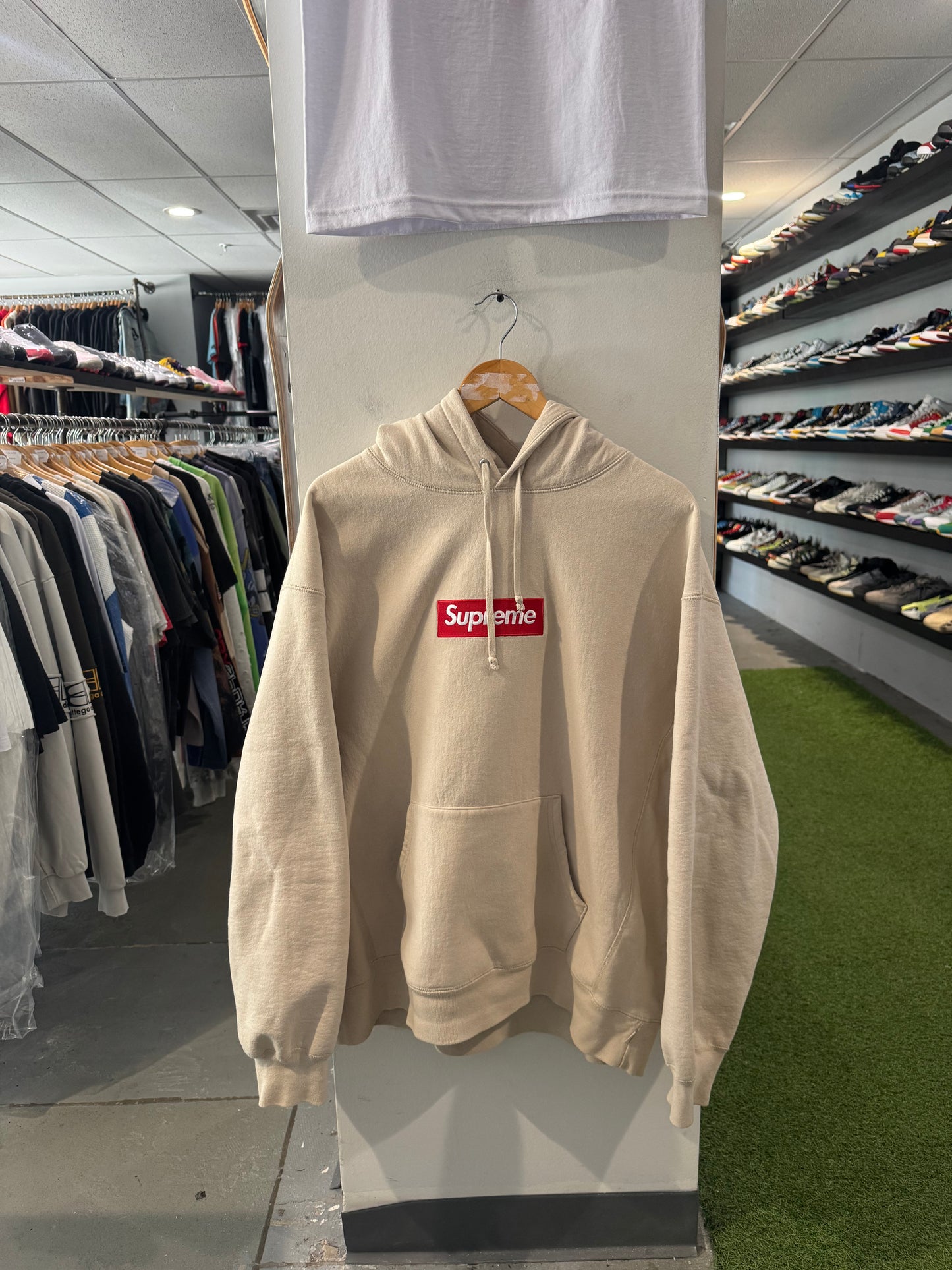 Supreme Box Logo Hoodie Stone (XL)