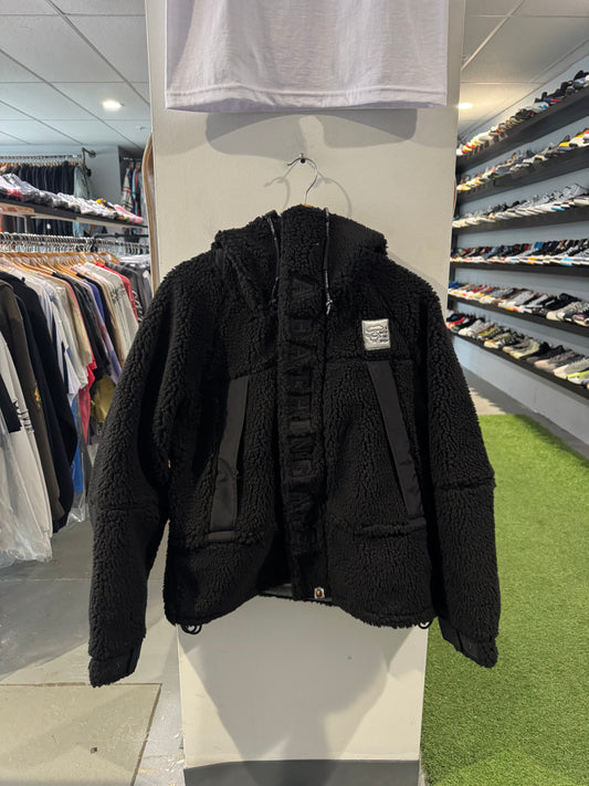 Bape Boa Fleece Jacket Black