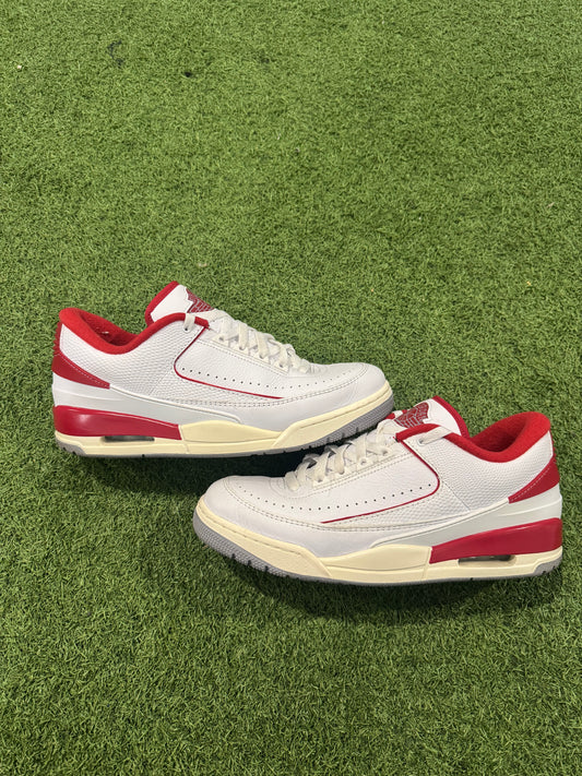 Jordan 2/3 White Varsity Red (10.5)