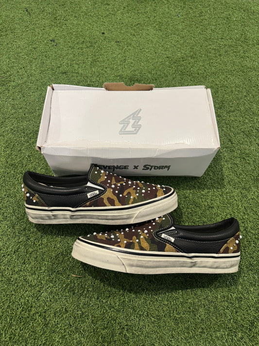 Vans Slip On Pearlized Pack Camo Black (11)