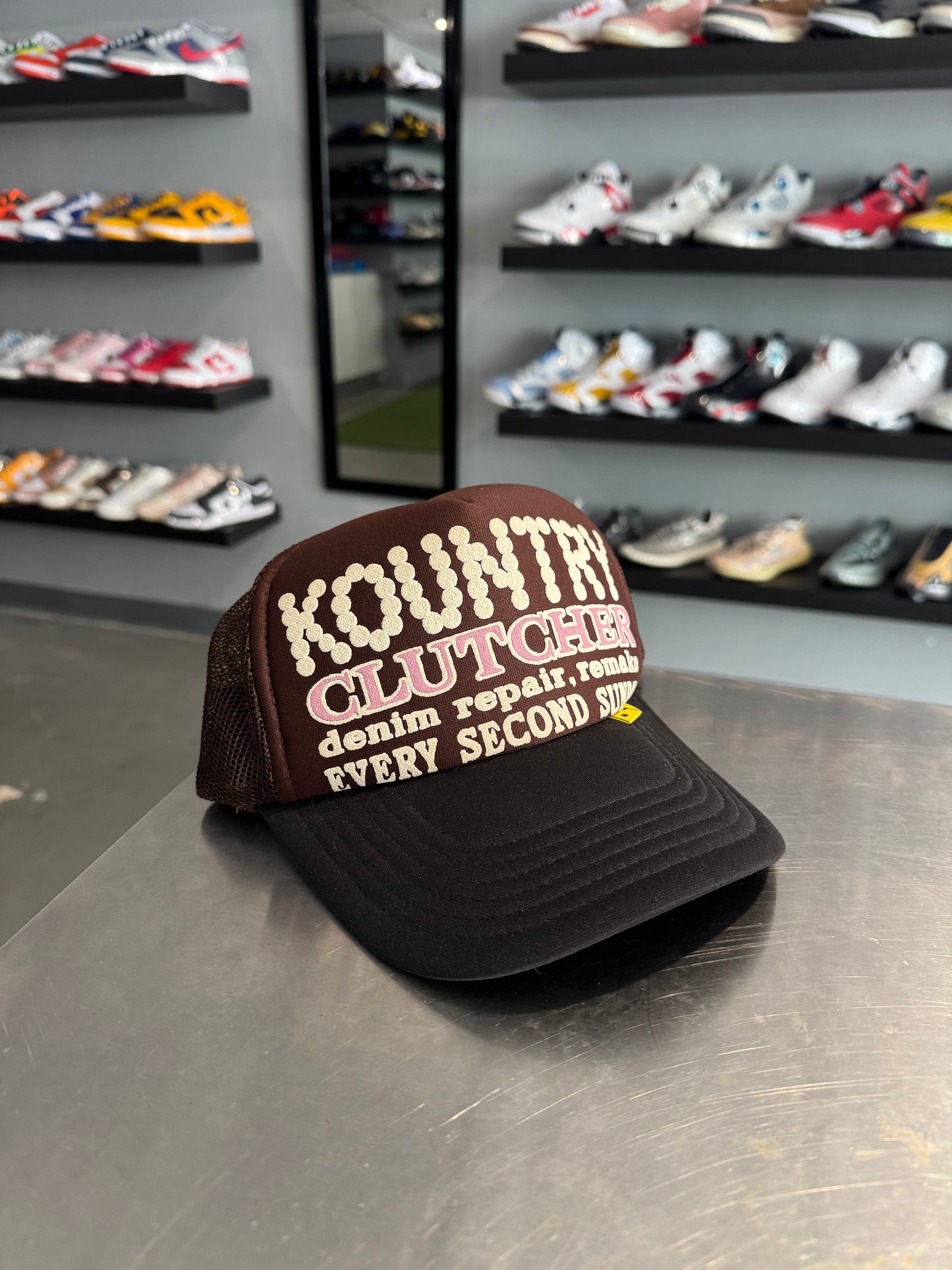Kapital Pearl Clutcher Trucker Hat