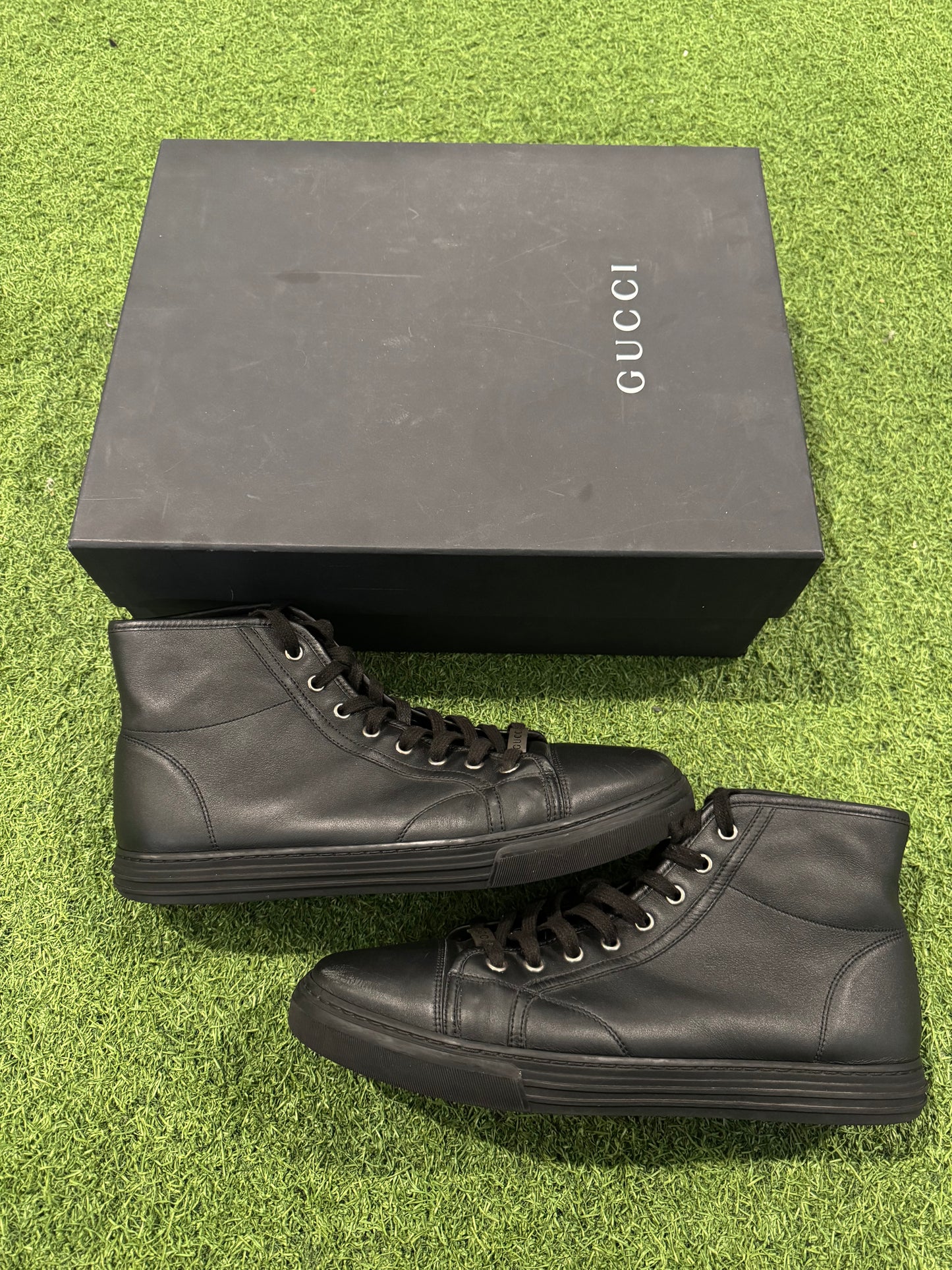 Gucci California Hi Top Sneaker Black (9.5)