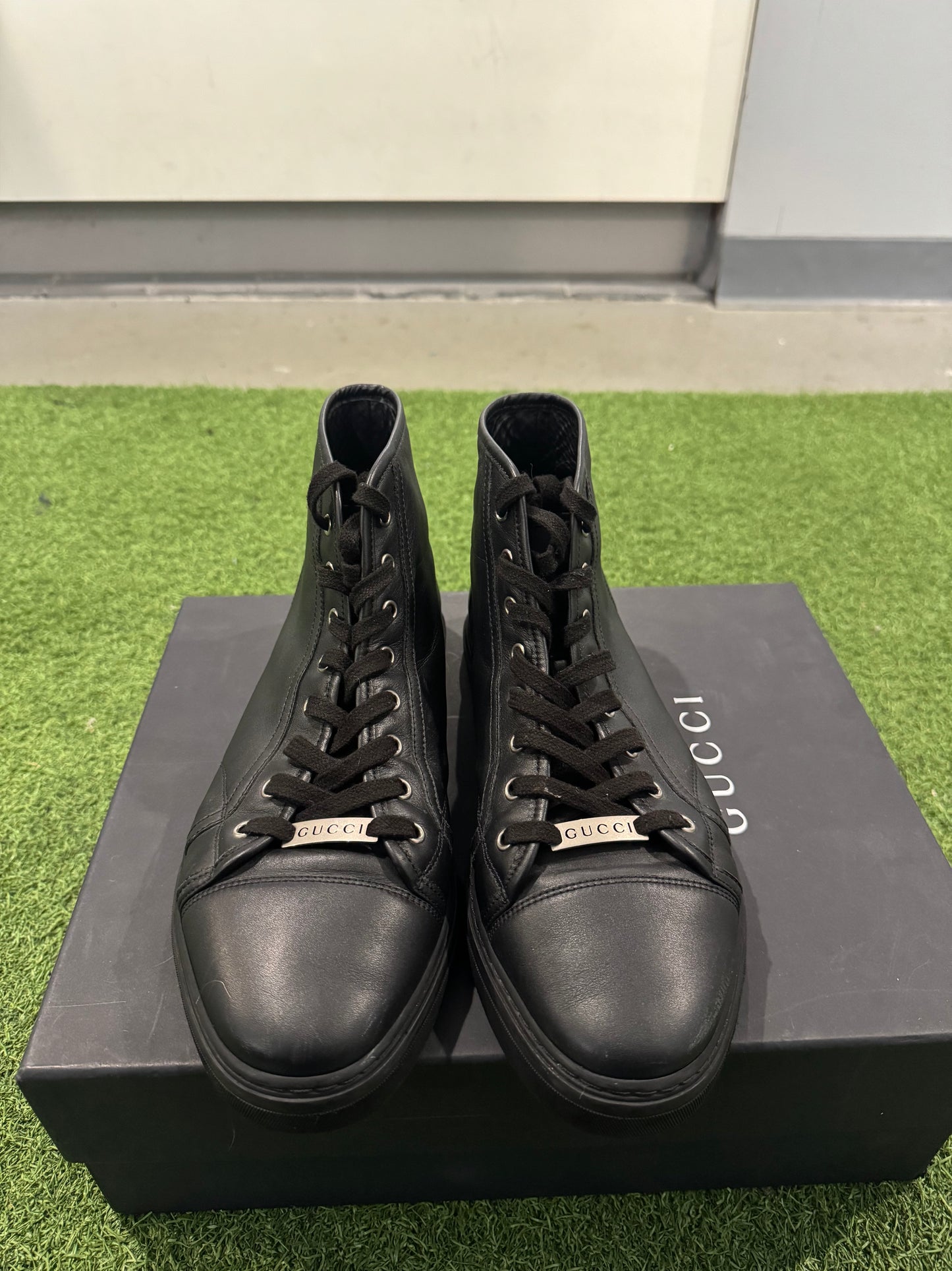 Gucci California Hi Top Sneaker Black (9.5)