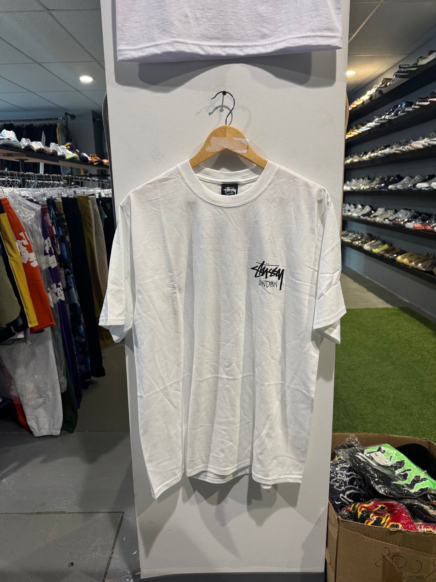 Stussy London Tee White