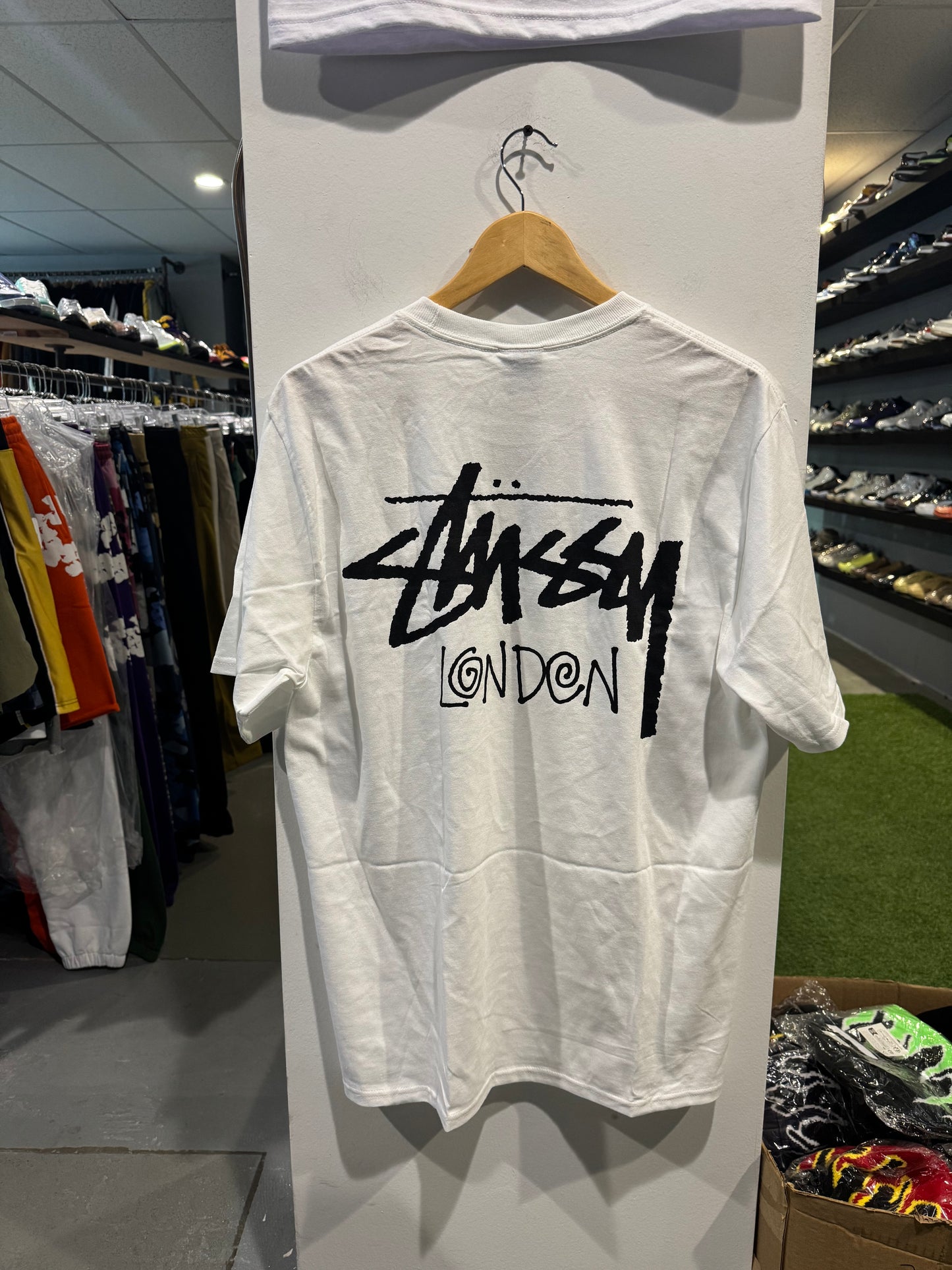 Stussy London Tee White
