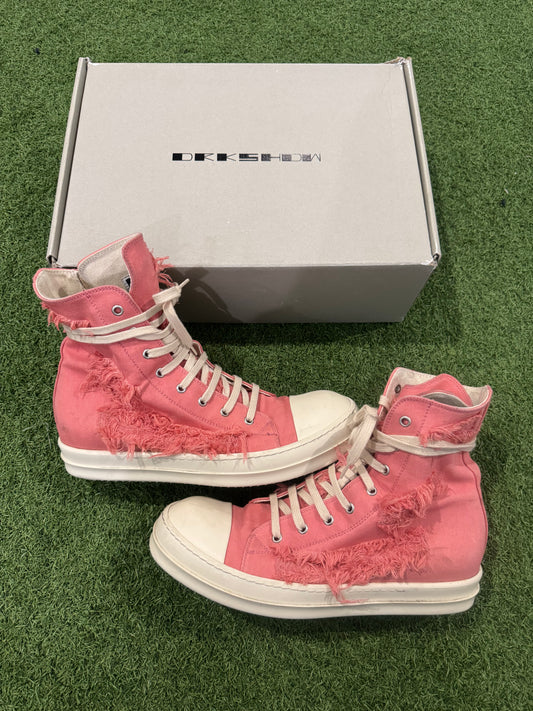 Rick Owens DRKSHDW Slashed Ramones Pink (43)