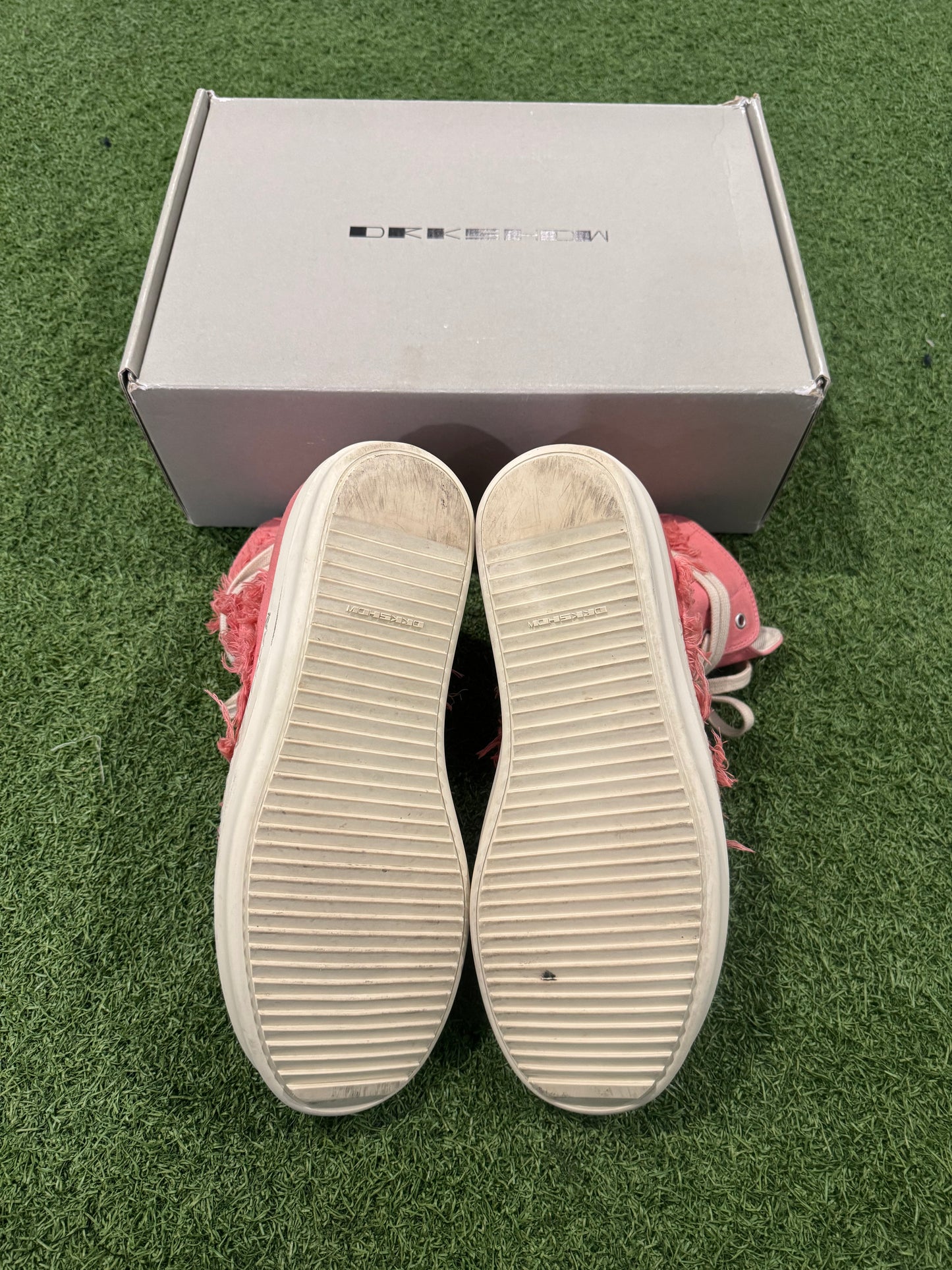 Rick Owens DRKSHDW Slashed Ramones Pink (43)