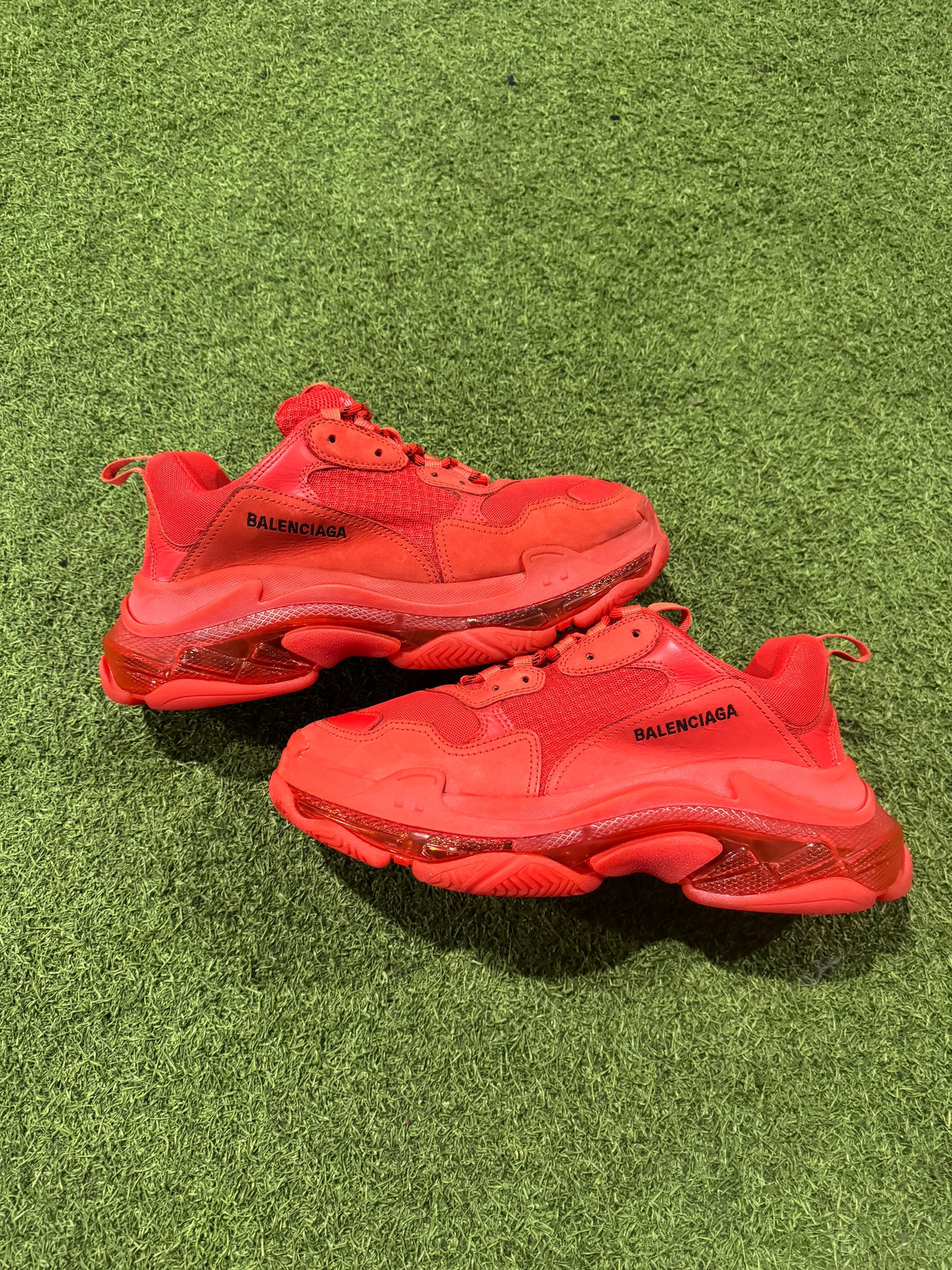 Balenciaga Triple S Red