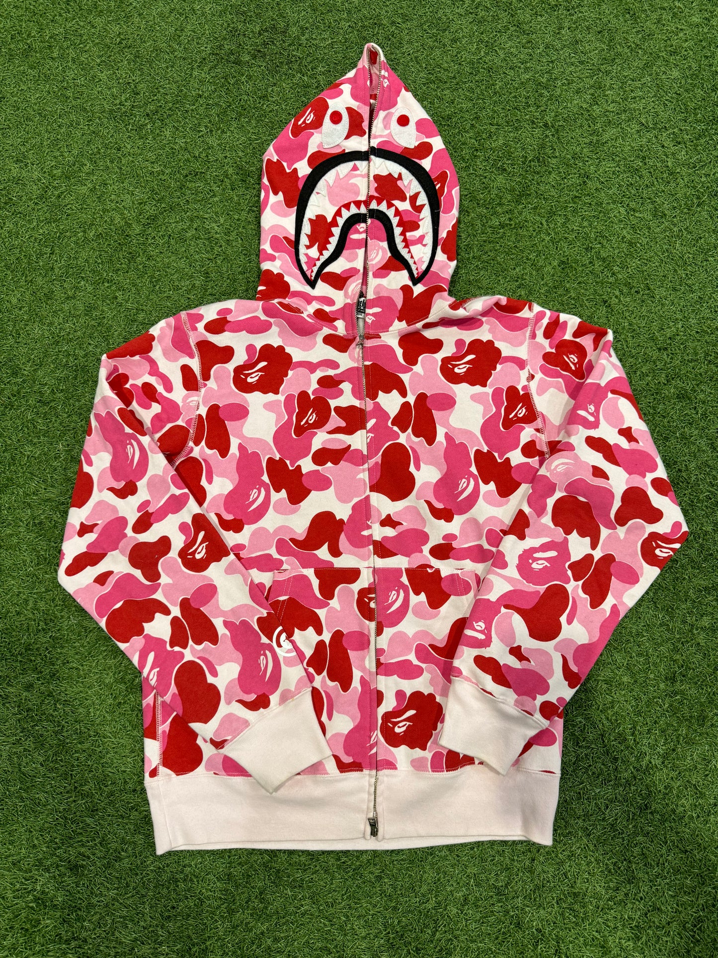 Bape Camo Shark Zip-Up (L)