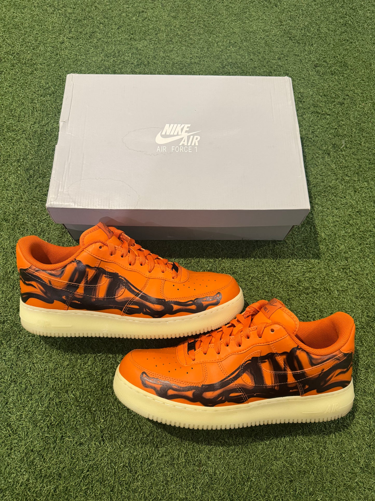 Air Force 1 Orange Skeleton Halloween (12)
