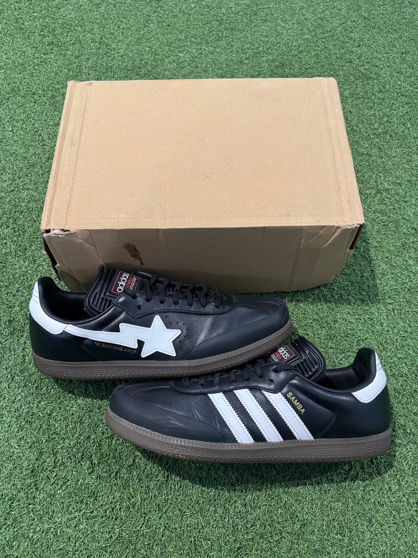Adidas Bape x Samba Black White Gum (11)